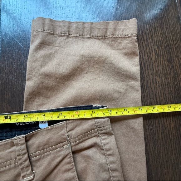 Volcom Men's Khaki Chinos Size 36 Inseam 31 - Picture 5 of 8